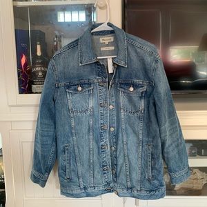 Madewell Oversized Jean Jacket in Capstone Wash